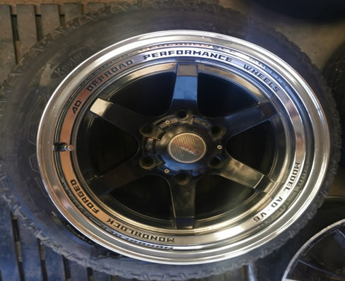 We offer welding and mending of alloy wheels in Bloemfontein