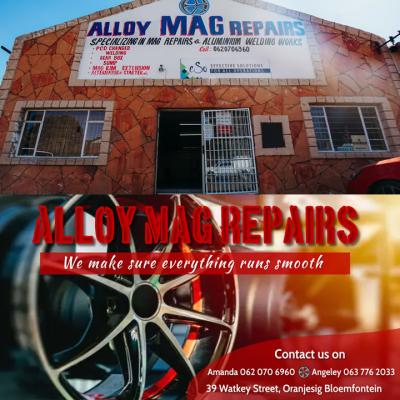 Alloy Mag Repairs Bloemfontein